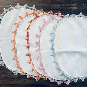 D2 Set of 5 Handmade Crochet Placemats